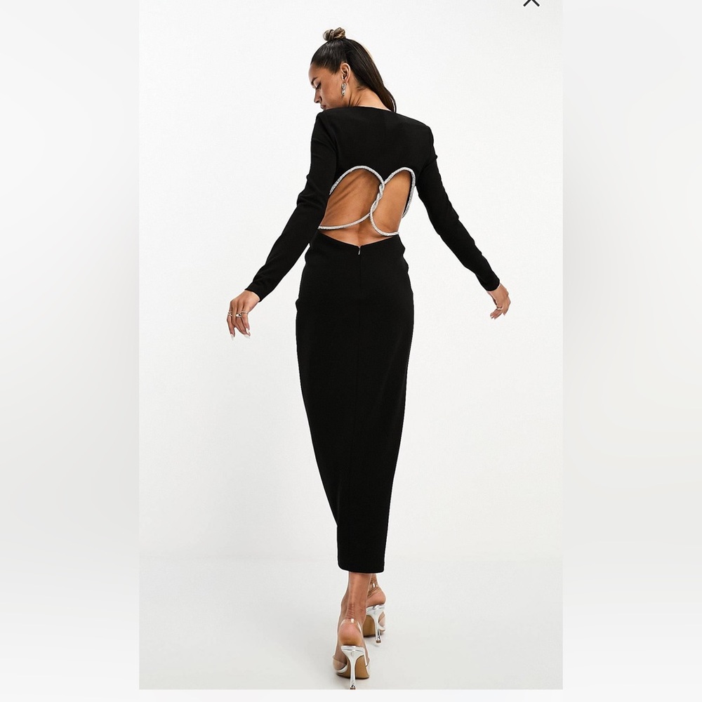 ASOS black dress sz 4